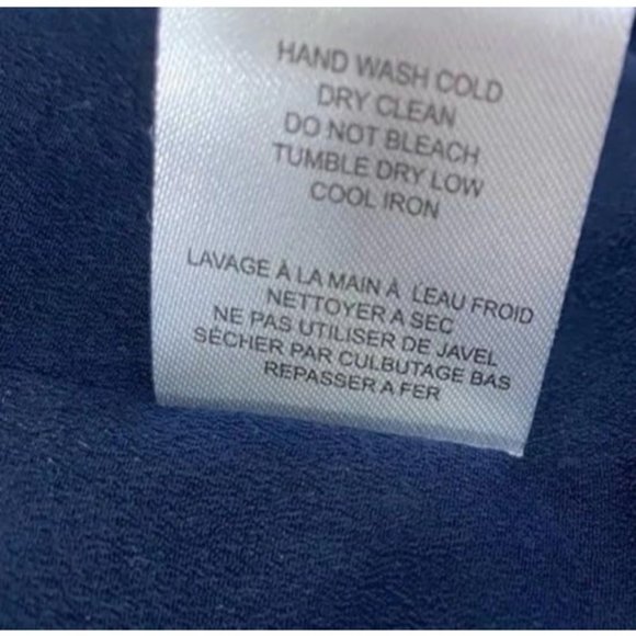 NWOT Haute Hippie Blue Chiffon Caitlyn Mini Dress, Size Large - Picture 7 of 7